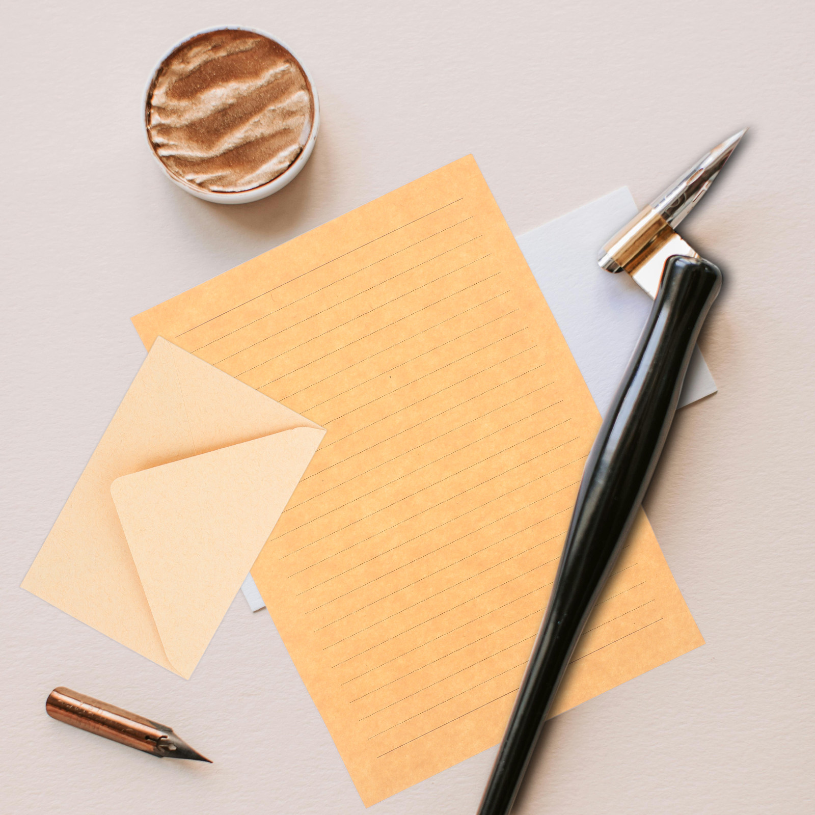 Wax Seal Letter Kit - 1Set Sophisticated Vintage Letter Writing Set