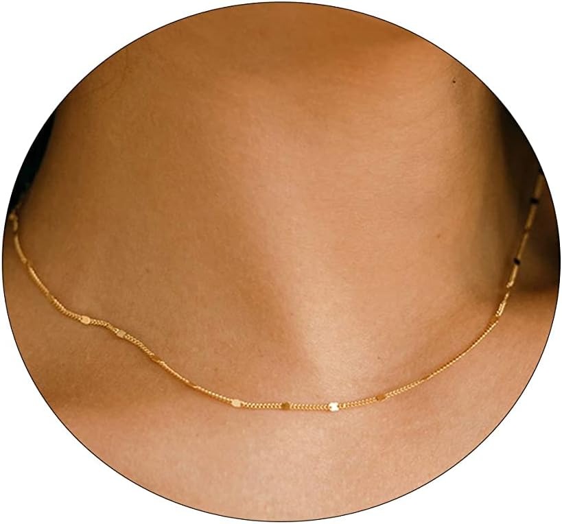 K Gold/Silver Plated Satellite - Birth Flower Necklace 评论和价格