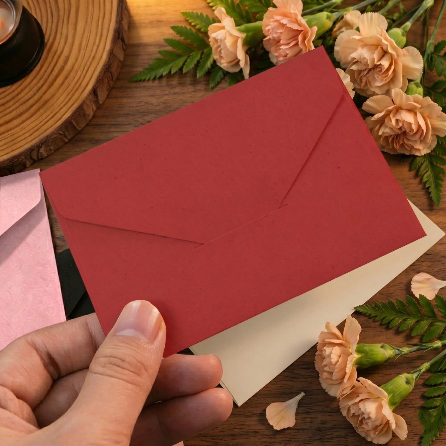 20/50/pcs Kraft Envelopes Gift - Wax Seal Letter Kit 评论和价格