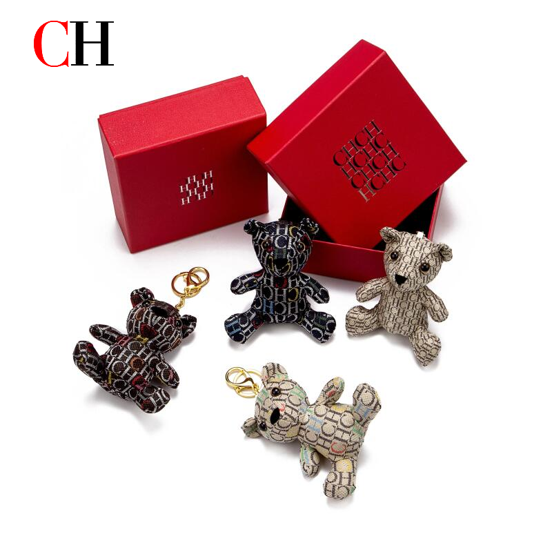 CH Monogram Bear Keychain Plus - Monogram Keychain Leather 评论和价格